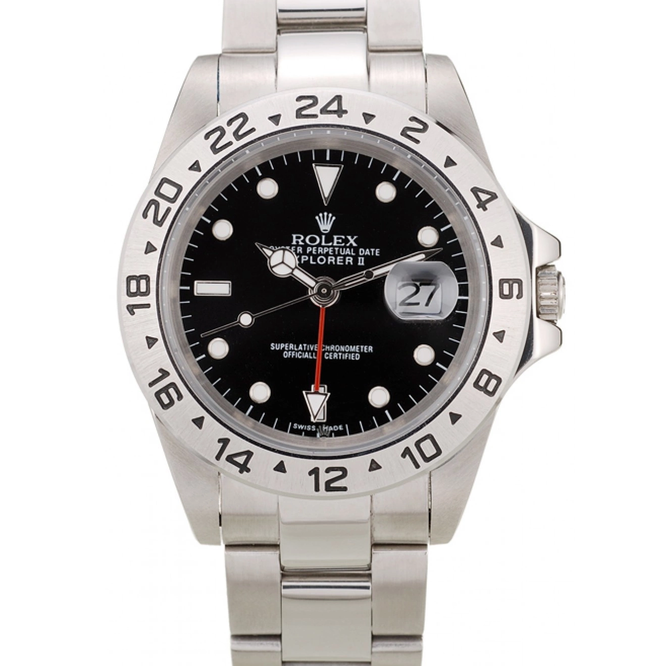 AAA Replica Watches Black Explorer Bezel Stainless Rolex Steel Dial 0516